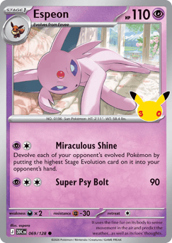 Espeon #69 30th Celebration