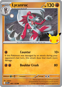Lycanroc #85 30th Celebration