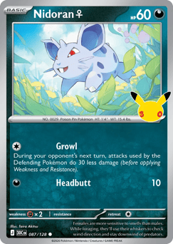 Nidoran ♀ #87 30th Celebration