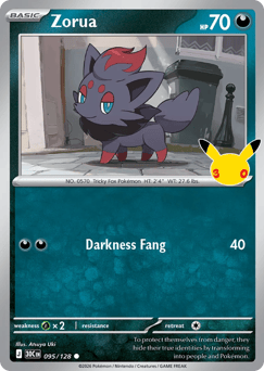 Zorua #95 30th Celebration
