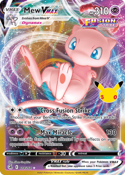 Mew VMAX #114 30th Celebration: Classic Collection