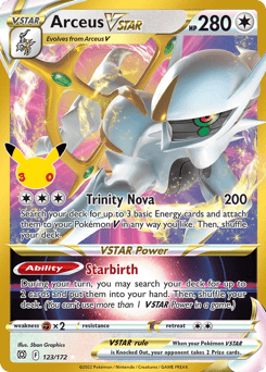 Arceus VSTAR #123 30th Celebration: Classic Collection