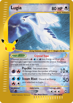 Lugia #149 30th Celebration: Classic Collection
