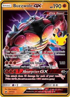 Buzzwole-GX #57 30th Celebration: Classic Collection