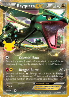 Rayquaza-EX #85 30th Celebration: Classic Collection