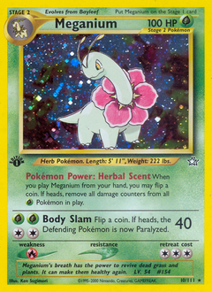 Meganium #10 Neo Genesis