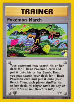 Pokémon March #102 Neo Genesis