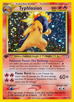 Typhlosion #17 Neo Genesis