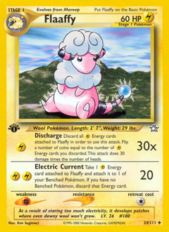 Flaaffy #34 Neo Genesis