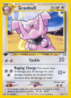 Granbull #37 Neo Genesis