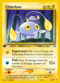 Chinchou #55 Neo Genesis