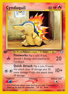 Cyndaquil #57 PSA 10