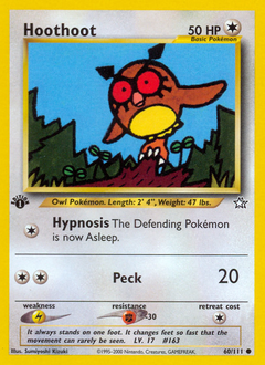 Hoothoot #60 Neo Genesis