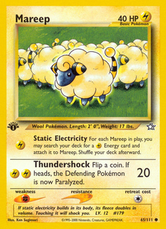 Mareep #65 Neo Genesis