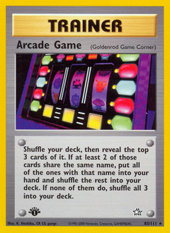 Arcade Game #83 Neo Genesis