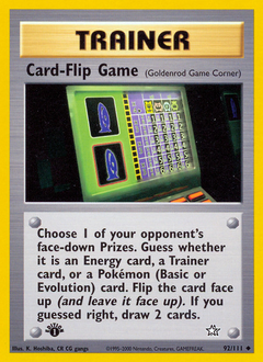 Card-Flip Game #92 Neo Genesis
