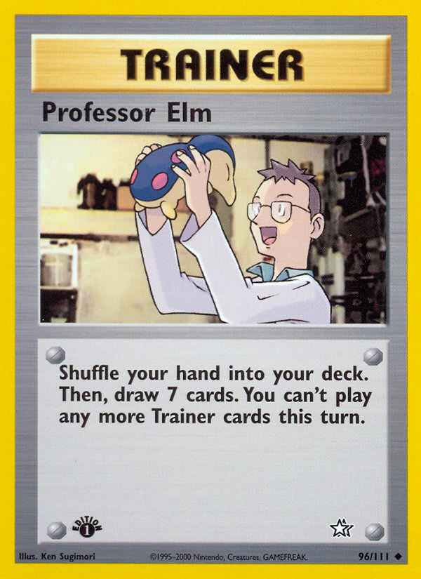 Professor Elm #96 Neo Genesis