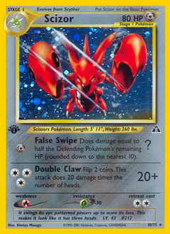 Scizor #10 Neo Discovery