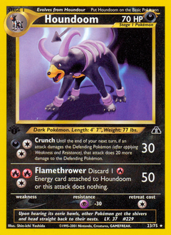 Houndoom #23 Neo Discovery