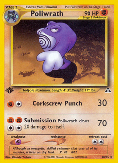 Poliwrath #28 PSA 10