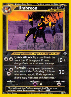 Umbreon #32 Neo Discovery