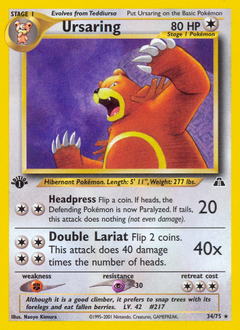 Ursaring #34 PSA 10