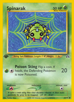 Spinarak #64 PSA 10