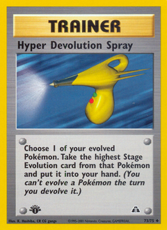 Hyper Devolution Spray #73 Neo Discovery