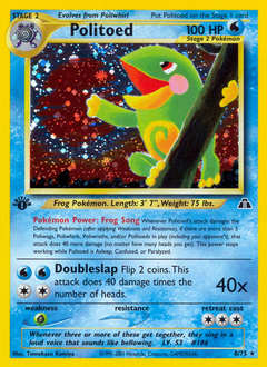 Politoed #8 Neo Discovery