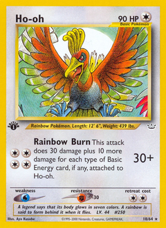 Ho-oh #18 Neo Revelation