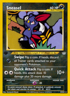 Sneasel #24 PSA 10