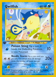 Qwilfish #49 Neo Revelation