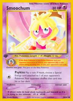 Smoochum #54 Neo Revelation