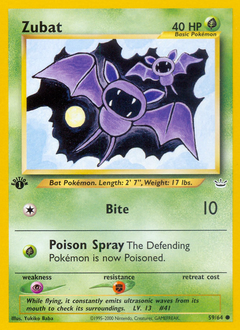 Zubat Neo Revelation #59