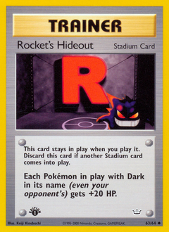 Rocket's Hideout #63 Neo Revelation