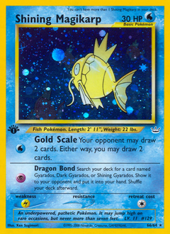 Shining Magikarp #66 Neo Revelation