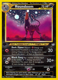 Houndoom #8 Neo Revelation