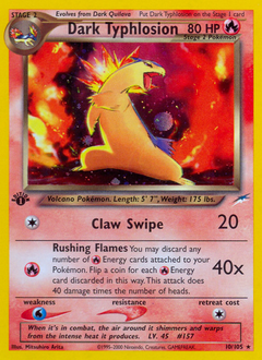 Dark Typhlosion #10 Neo Destiny