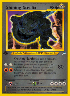 Shining Steelix #112 Neo Destiny