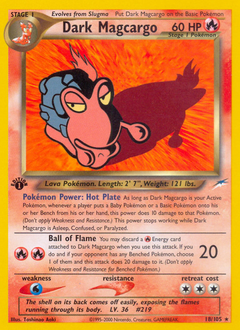 Dark Magcargo #18 PSA 10