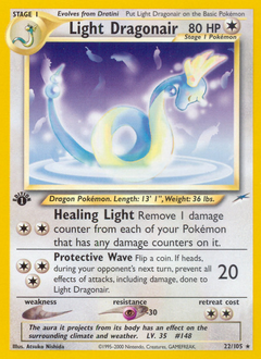Light Dragonair #22 Neo Destiny