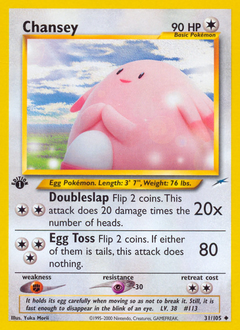 Chansey #31 Neo Destiny