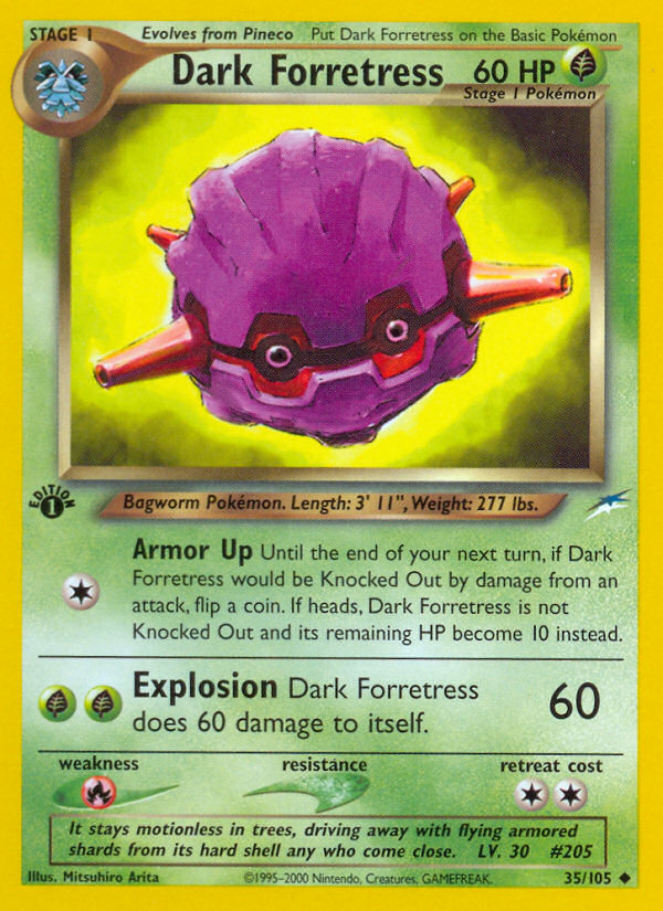 Dark Forretress #35 Neo Destiny