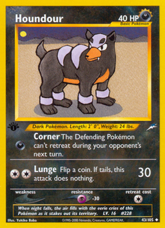 Houndour #43 PSA 10