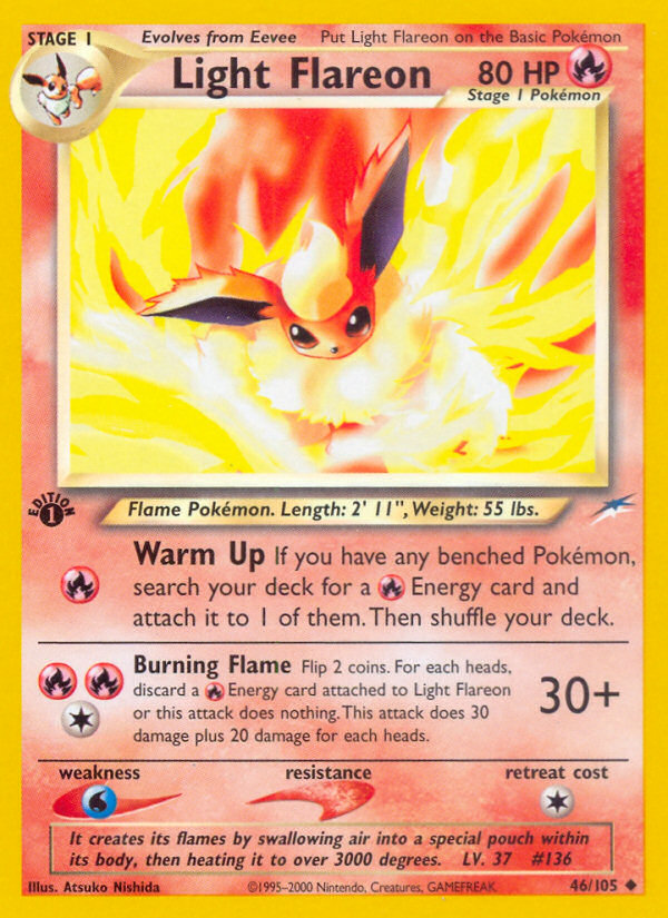Light Flareon #46 Neo Destiny