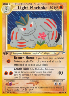 Light Machoke #49 PSA 10