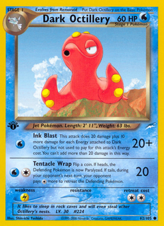 Dark Octillery #62 Neo Destiny