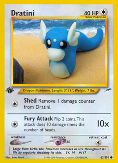 Dratini #63 Neo Destiny