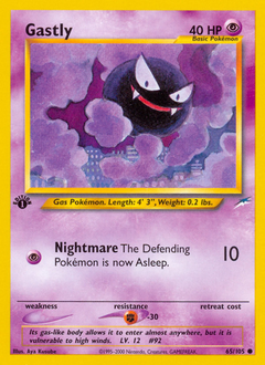 Gastly #65 PSA 10
