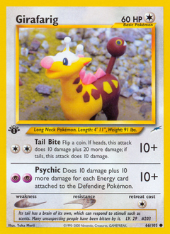 Girafarig #66 Neo Destiny
